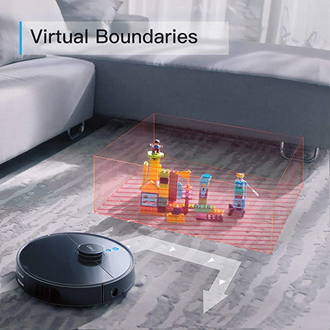 + 360 S7 Pro Robot Vacuum and Mop, LiDAR Mapping, 2650 Pa, No-Go Zones, Selective Room Cleaning