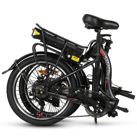 SAMEBIKE JG20 350W FOLDING ELECTRIC CITY BIKE 20 INCH TIRE MINI EBIKE