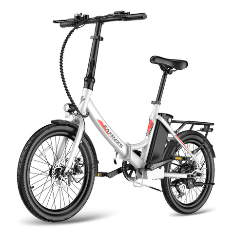 Electric Bike Fafrees F20 Light Folding 250W 14.5Ah Battery Max Speed 25km/H-White