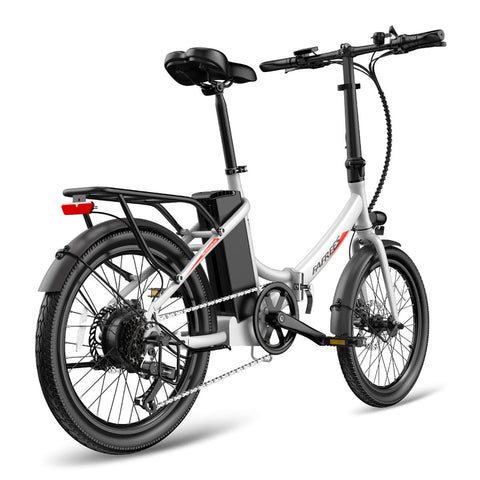 Electric Bike Fafrees F20 Light Folding 250W 14.5Ah Battery Max Speed 25km/H-White