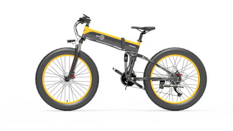 BEZIOR X1500 Electric bicycle Black and Yellow