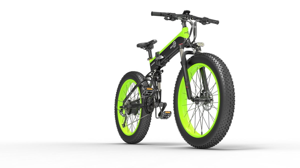 BEZIOR X1500 Electric bicycle Black and Green