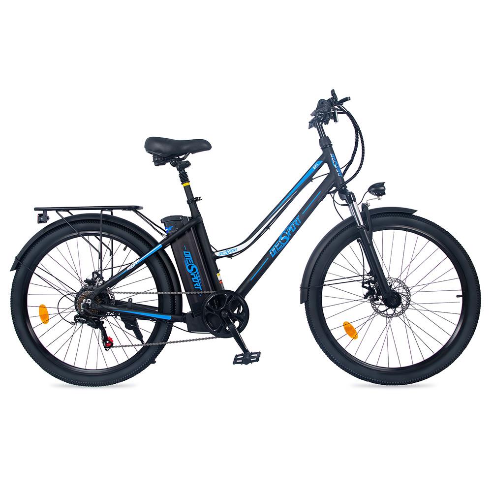 ONESPORT BK1 Electric Bike 26 Inch Tires 36V 350W- Black