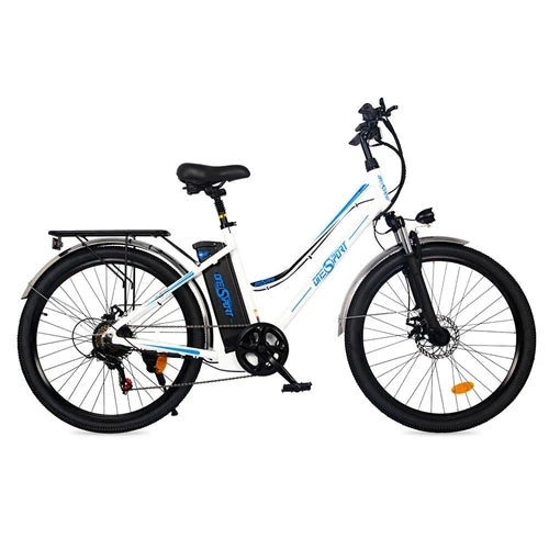 ONESPORT BK1 Electric Bike 26 Inch Tires 36V 350W - White
