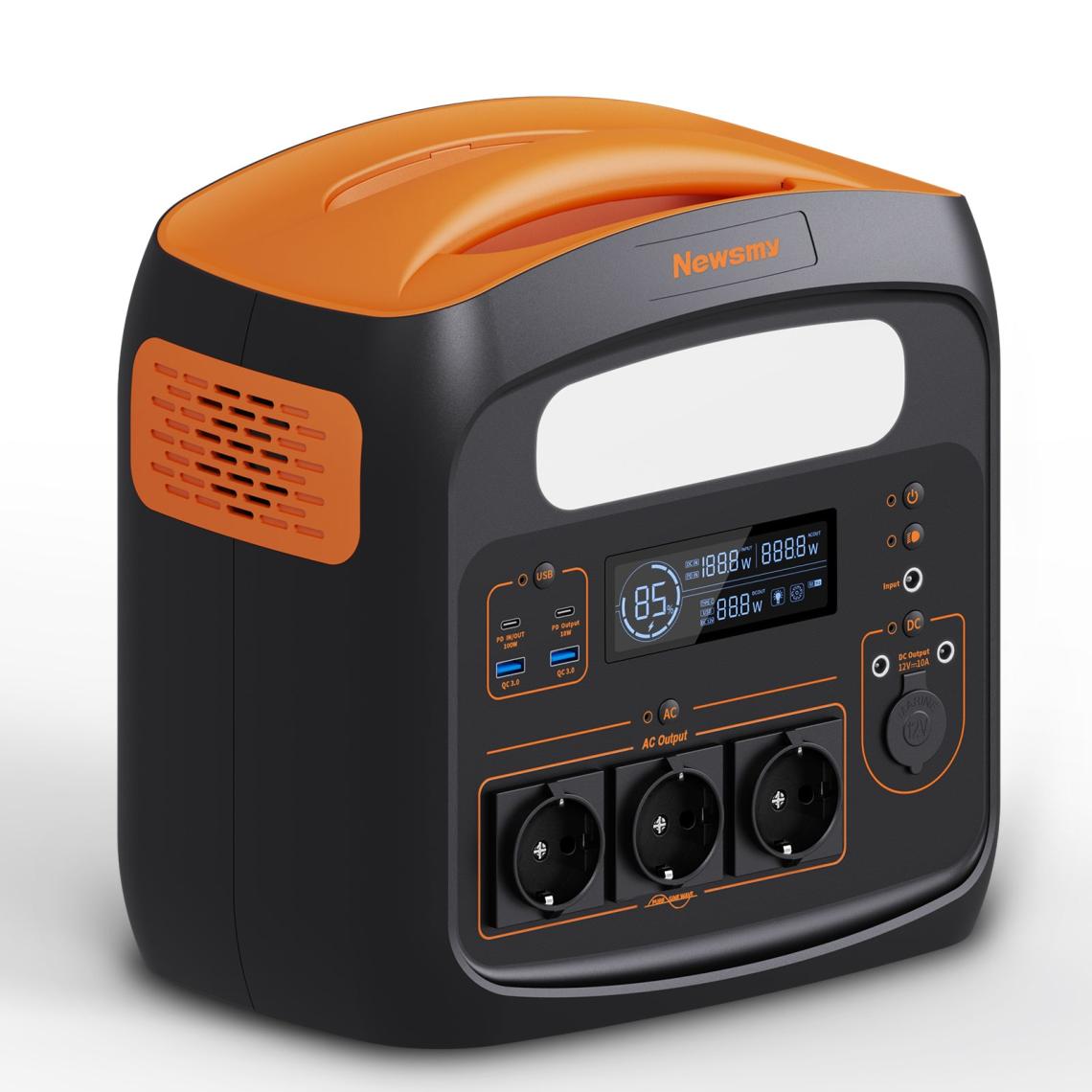 Newsmy N7576 Portable Power Station 700W 576Wh