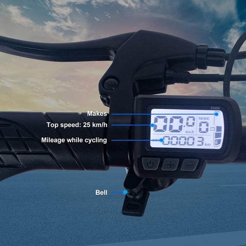 ONESPORT BK1 Electric Bike 26 Inch Tires 36V 350W - White