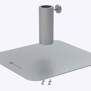 Novoo 360° Rotating Height Laptop Stand Silver